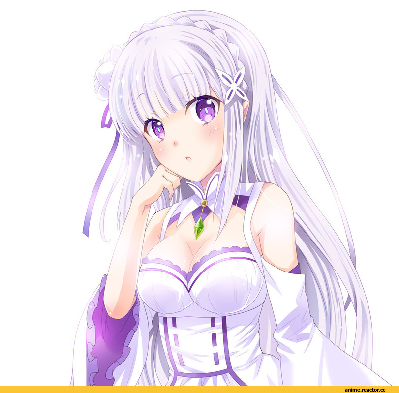 Emilia (re zero), Re Zero Kara Hajimeru Isekai Seikatsu, Uonuma Yuu, Anime
