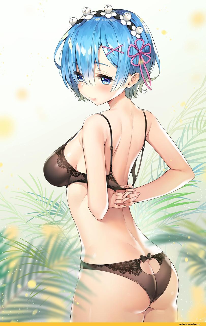 Rem (re zero), Re Zero Kara Hajimeru Isekai Seikatsu, Anime Ero Pantsu, Anime Ero, Ayamy, Anime Ero Ass, Anime