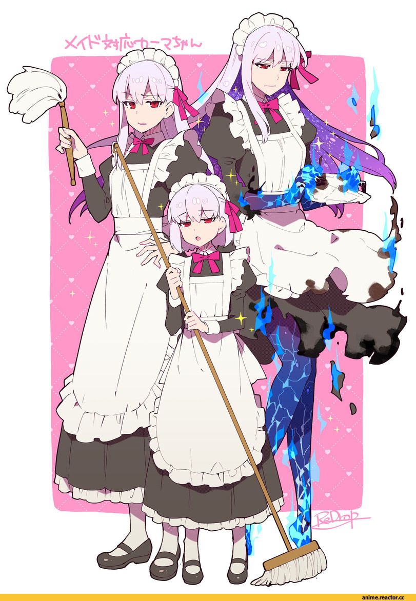 kama (fate/grand order), Fate/Grand Order, Fate (series), Maid, Redrop, Anime Art, artist, Anime