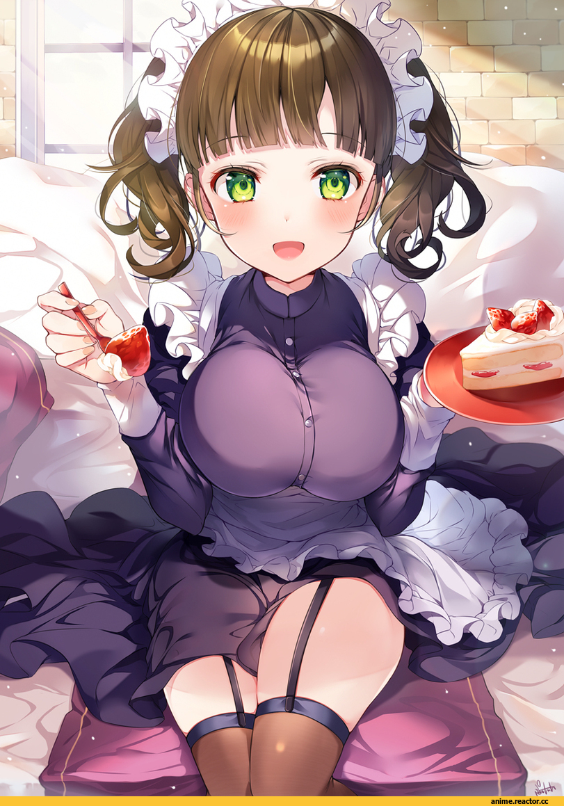 AO, Maid, Anime Ero, pixiv id 6199553, Anime Ero Kyonyuu, Anime