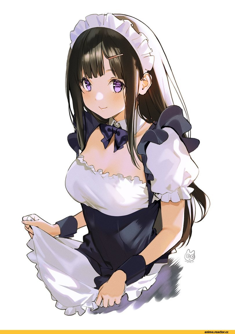 mery, Anime Art, artist, Chitanda Eru, Hyouka, Maid, Anime