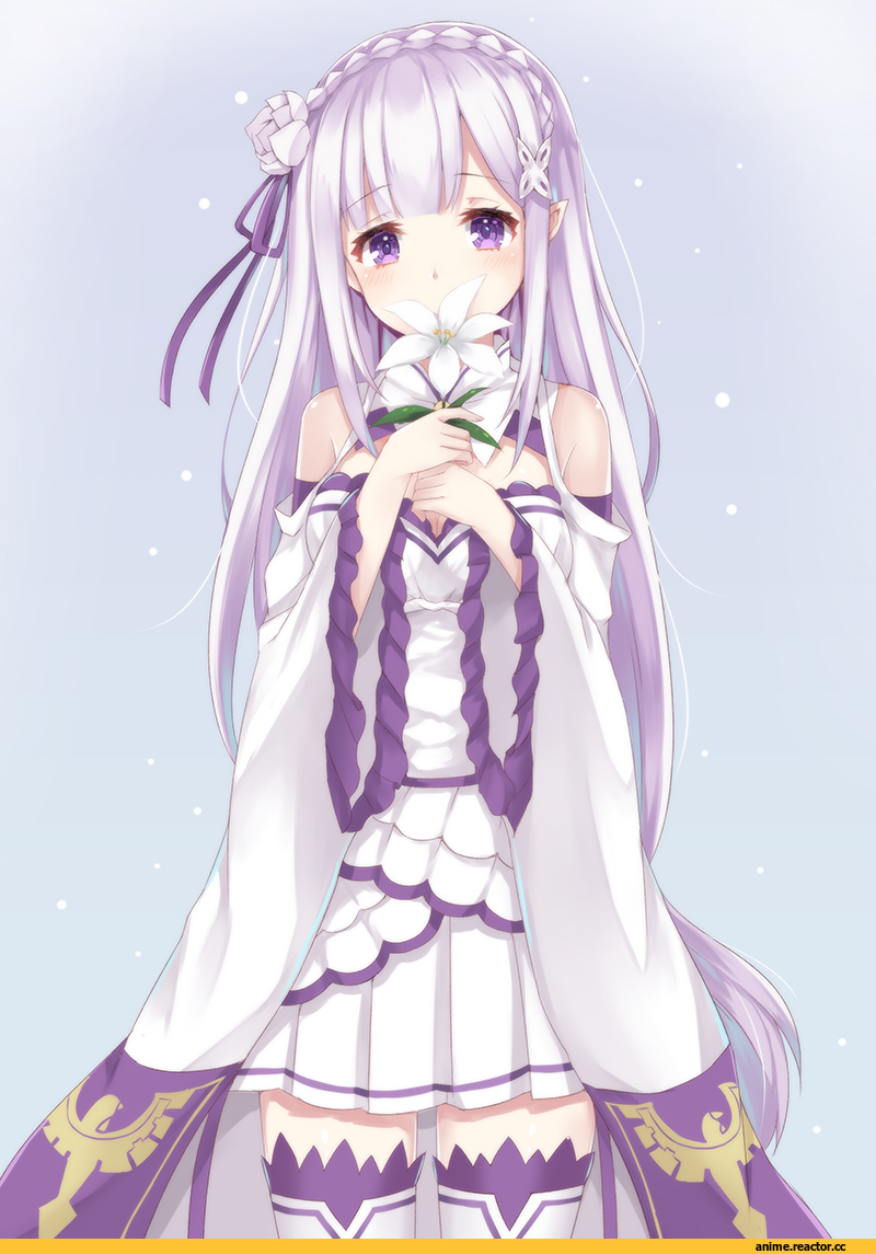 Emilia (re zero), Re Zero Kara Hajimeru Isekai Seikatsu, Coffeedog, Anime