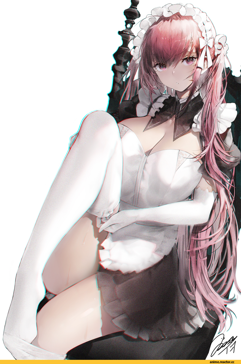haori iori, artist, Oppai, Anime Ero, Maid, Anime Ero Kyonyuu, Anime