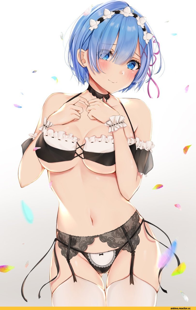 Rem (re zero), Re Zero Kara Hajimeru Isekai Seikatsu, Anime Ero Swim, Anime Ero, uiri-na, Anime