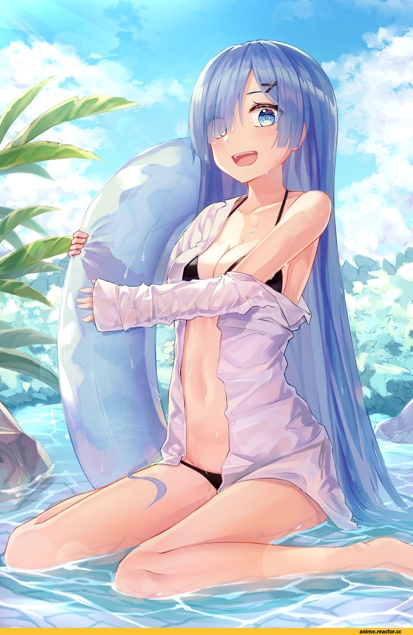 Anime Ero Swim, Anime Ero, lkjun (jg010118), Rem (re zero), Re Zero Kara Hajimeru Isekai Seikatsu, Anime