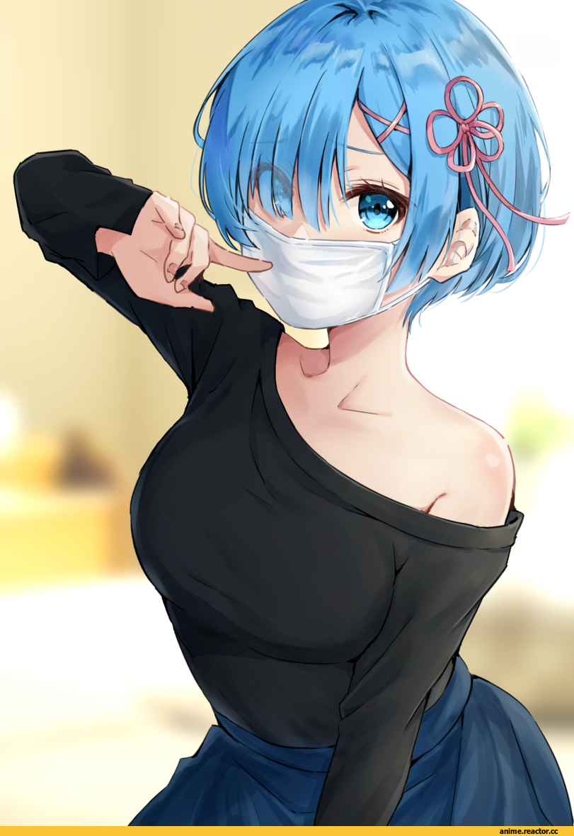 Re Zero Kara Hajimeru Isekai Seikatsu, Rem (re zero), haru (re ilust), Anime
