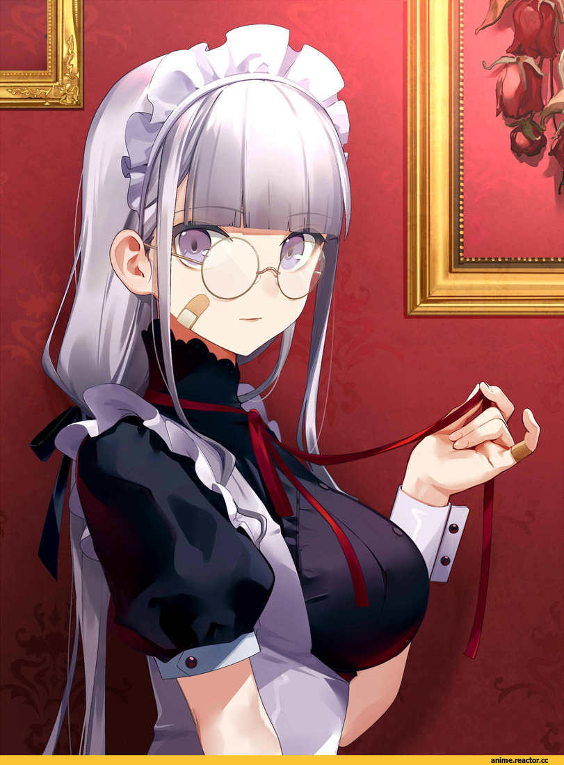 urata asao, Anime Art, artist, AO, Maid, Megane, Anime