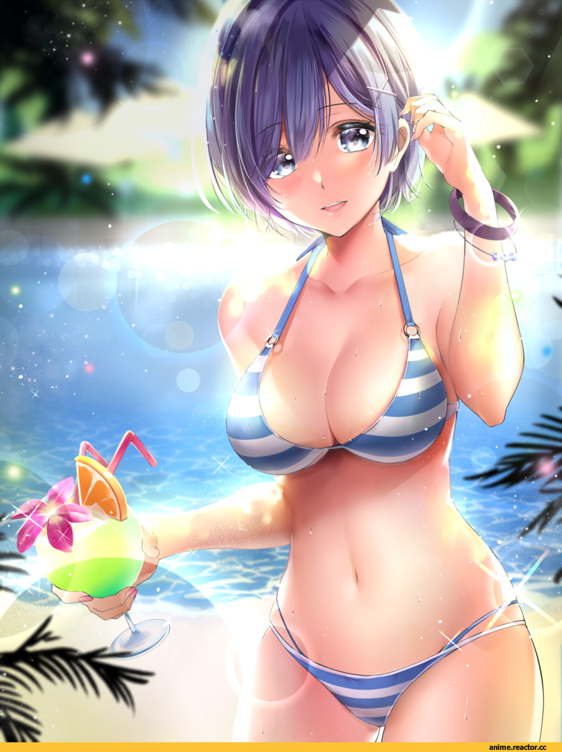 yache, Anime Art, artist, Anime Ero Swim, Anime Ero, Rem (re zero), Re Zero Kara Hajimeru Isekai Seikatsu, Anime