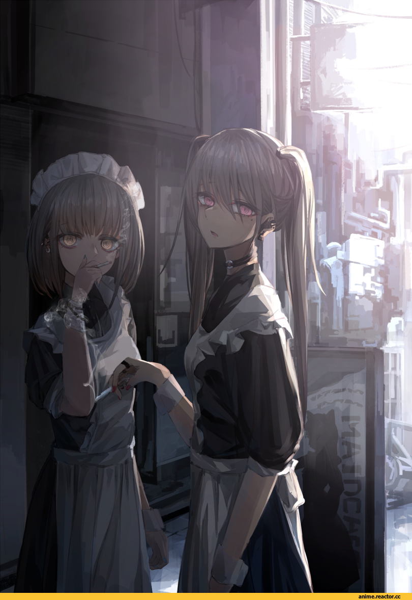 AO, miyabino (miyabi1616), Maid, Anime