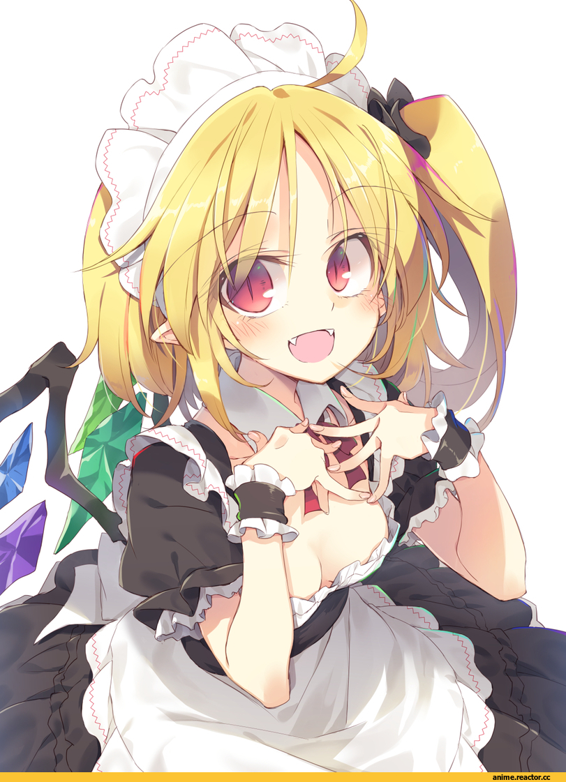 Remilia Scarlet, Touhou Project, Flandre Scarlet, satou kibi, Maid, Anime