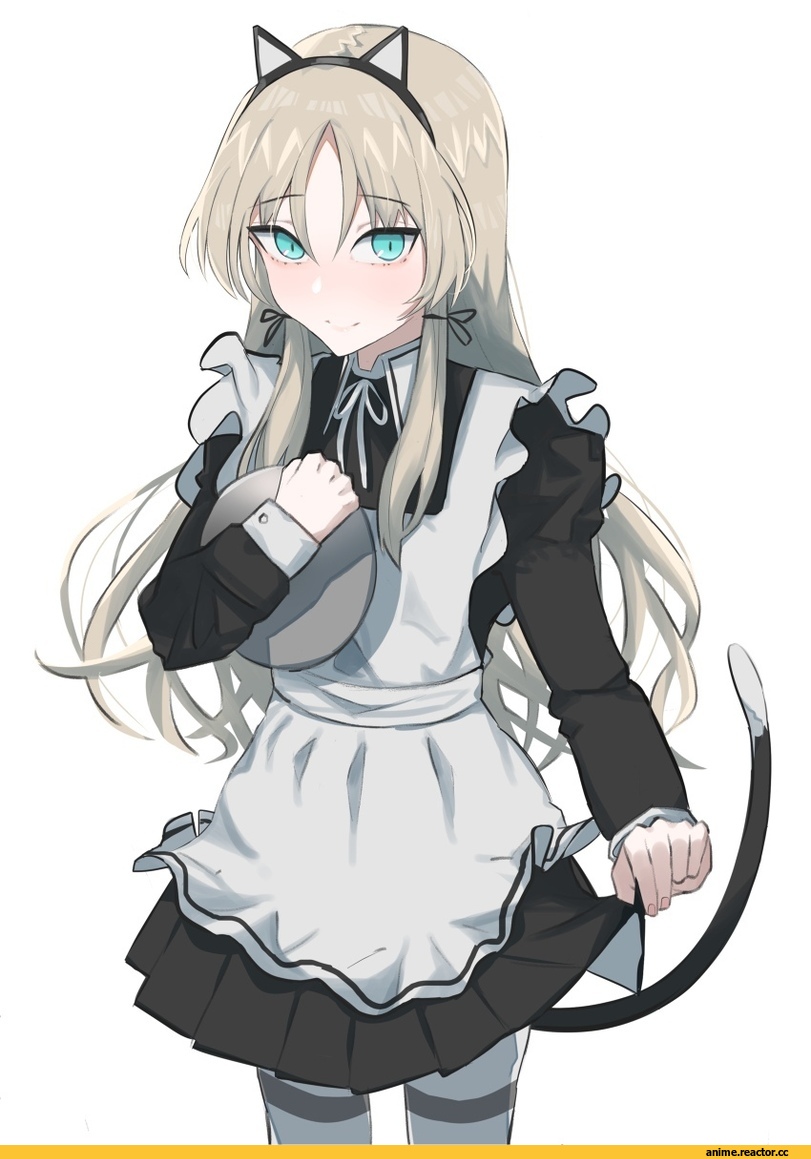 AN-94 (Girls Frontline), Girls Frontline, Maid, Animal Ears, Anime