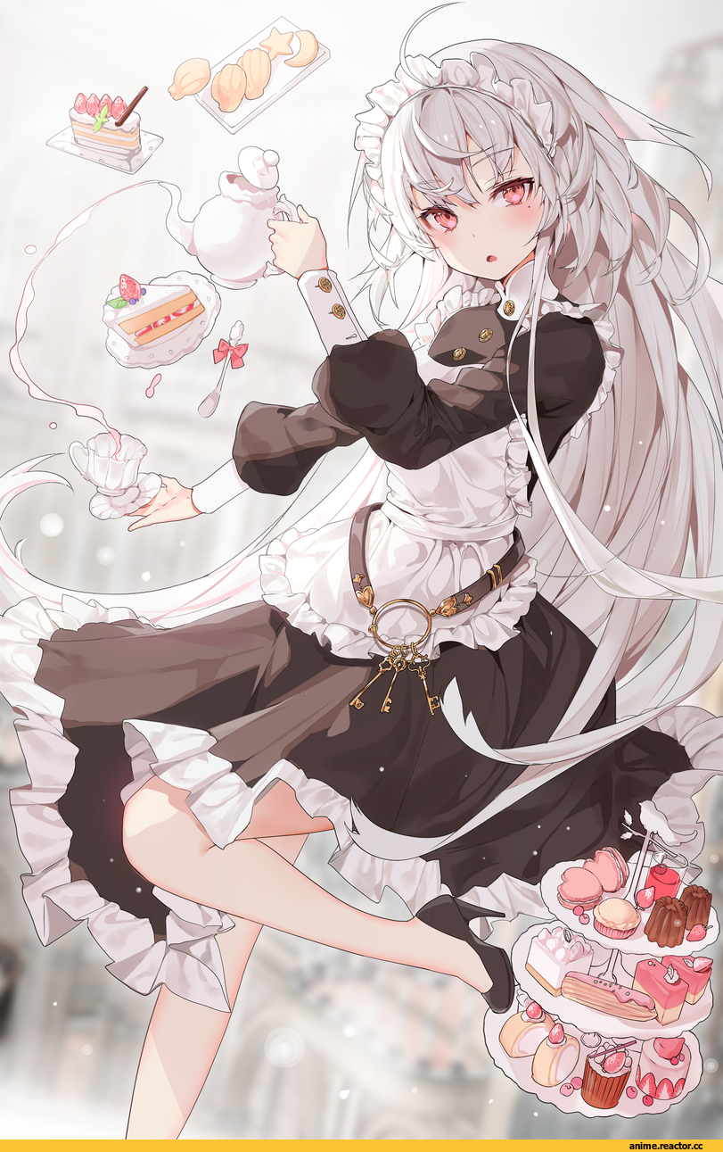 ronopu, Anime Art, artist, AO, Animal Ears, Maid, nekomimi, Anime