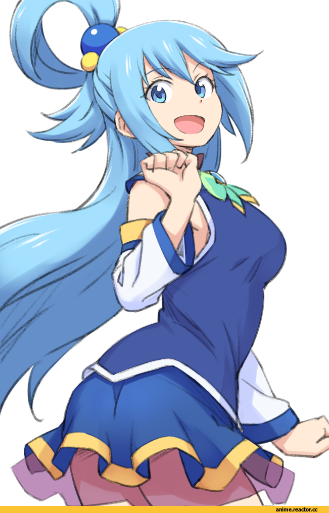 Aqua (KonoSuba), KonoSuba, artist, iguchi (strawmat), Anime