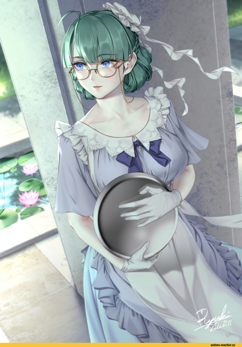 Ryuki@MAGURO-EX, Anime Art, artist, AO, Kyonyuu, Anime Ero, Maid, Anime