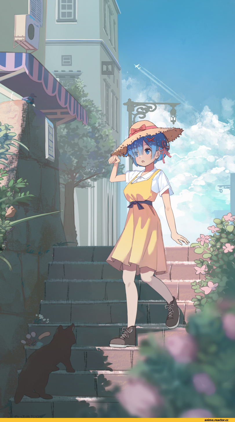 Rem (re zero), Re Zero Kara Hajimeru Isekai Seikatsu, akatsuki (m12778387), Anime