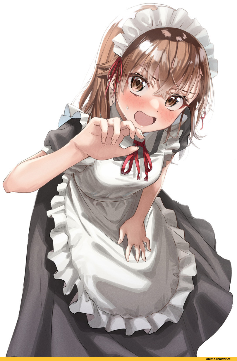 taiga (ryukyu-6102-8), Anime Art, artist, Misaka Mikoto, ToAru, Maid, Anime