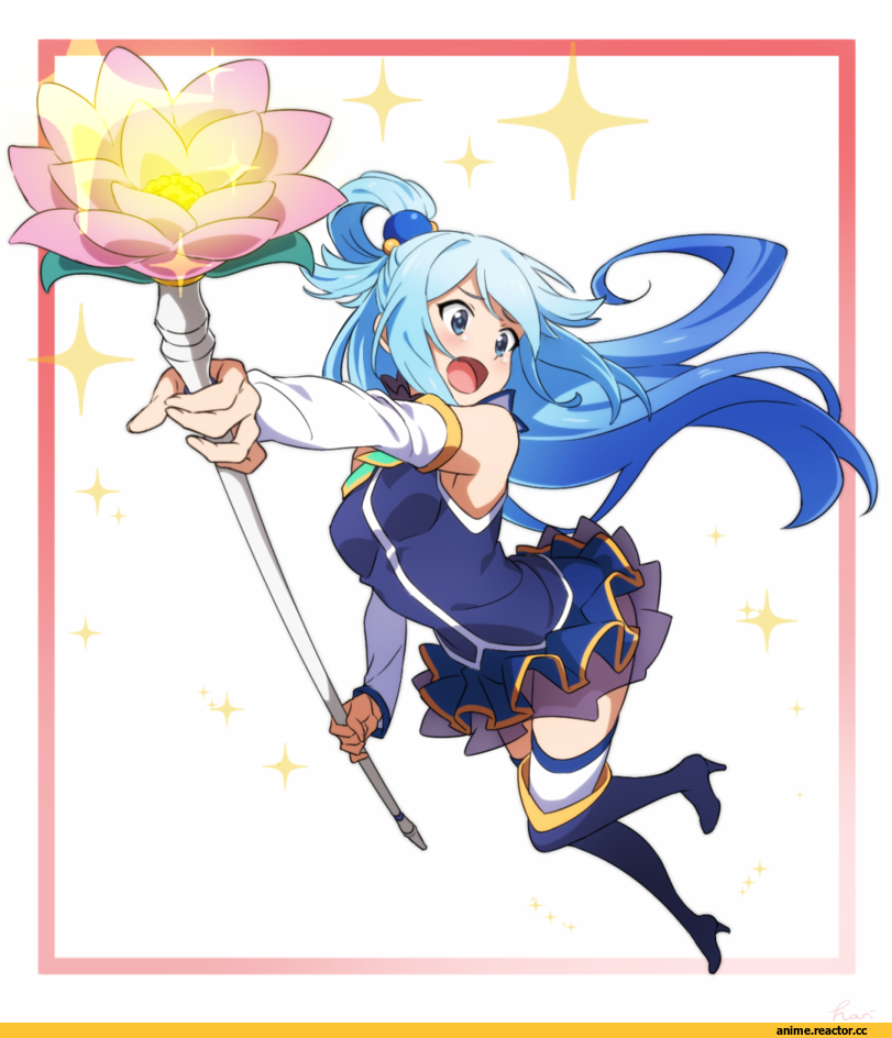 Aqua (KonoSuba), KonoSuba, hari611, Anime