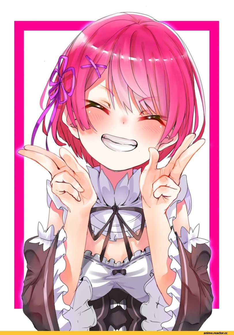 Rem (re zero), Re Zero Kara Hajimeru Isekai Seikatsu, Ram (Re Zero), edamame (momonga0308), Anime