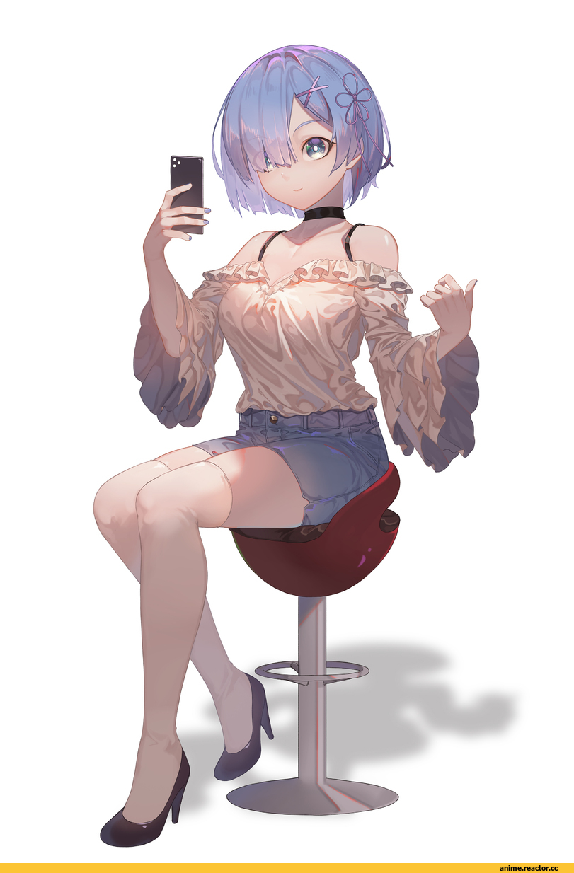 cynd, Anime Art, artist, Rem (re zero), Re Zero Kara Hajimeru Isekai Seikatsu, Anime