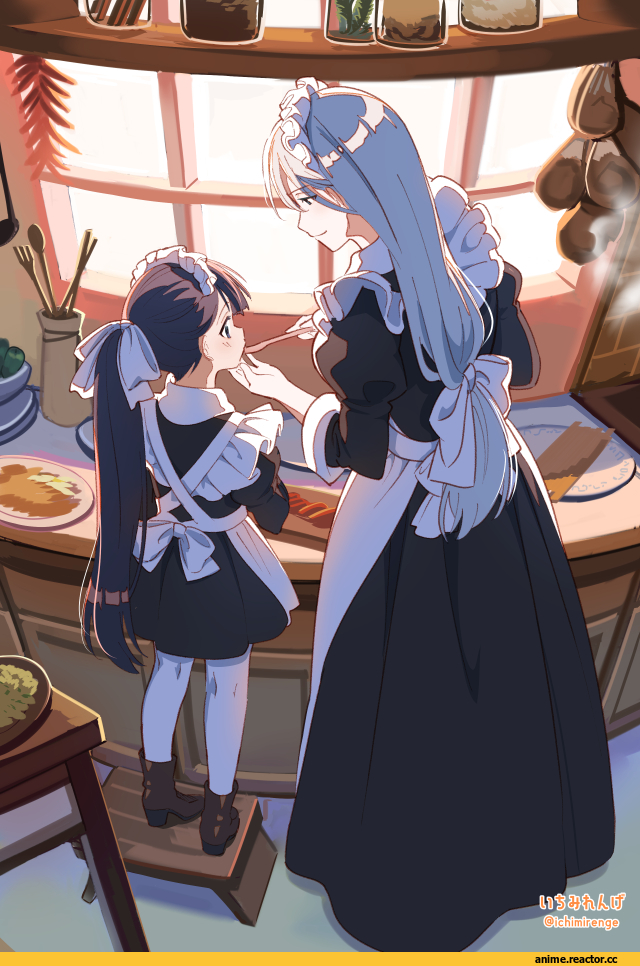 ichimirenge, Maid, AO, Anime