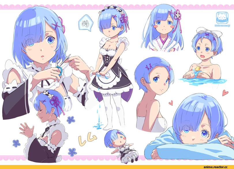 Re Zero Kara Hajimeru Isekai Seikatsu, Rem (re zero), Anime Ero Swim, Anime Ero, Anime