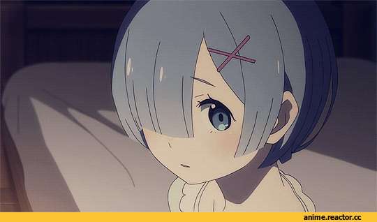 Rem (re zero), Re Zero Kara Hajimeru Isekai Seikatsu, anime gif, Anime