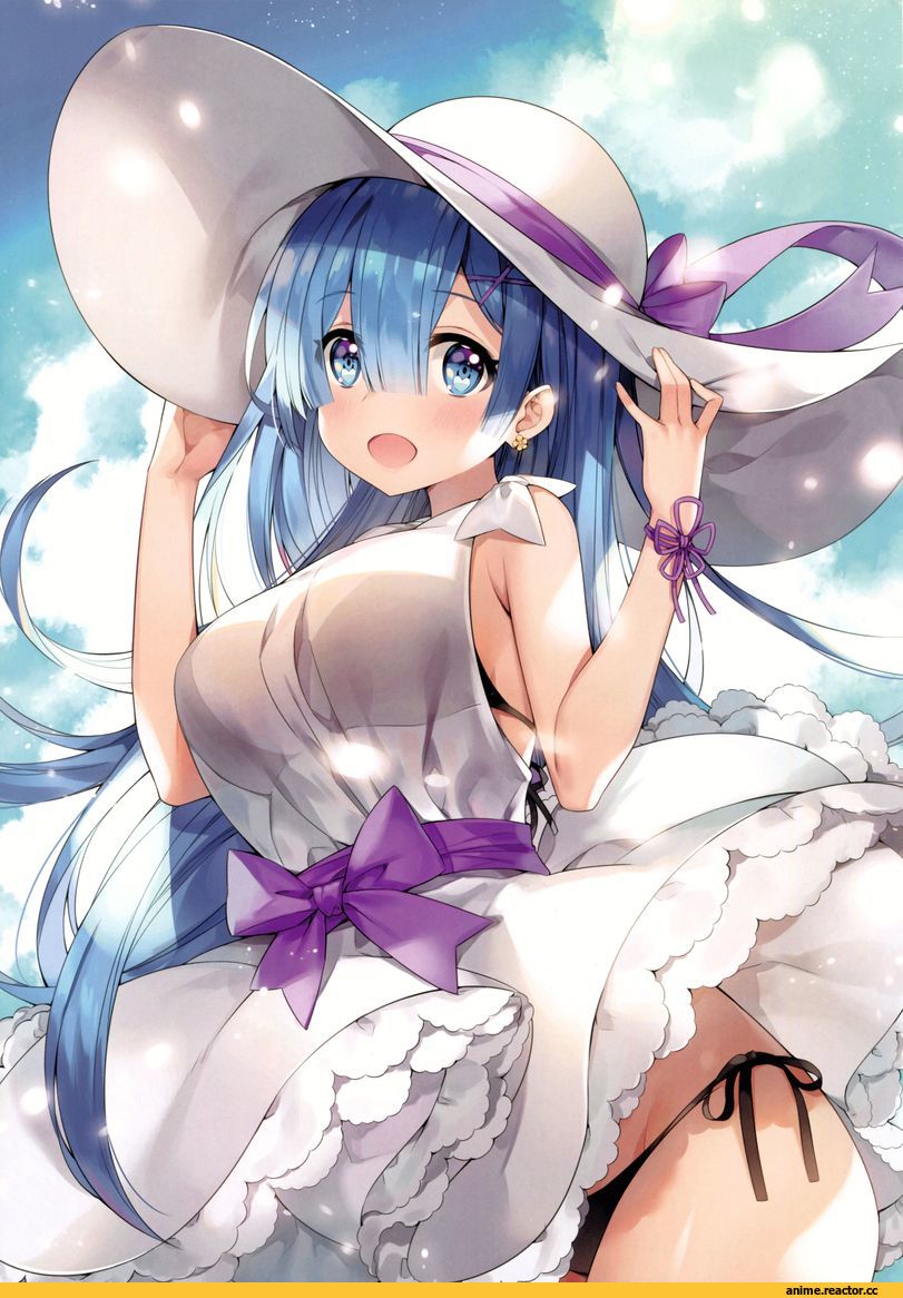Rem (re zero), Re Zero Kara Hajimeru Isekai Seikatsu, Anime Ero, Anime Ero Pantsu, Anime Ero Ass, Ayamy, под катом еще одна, Anime