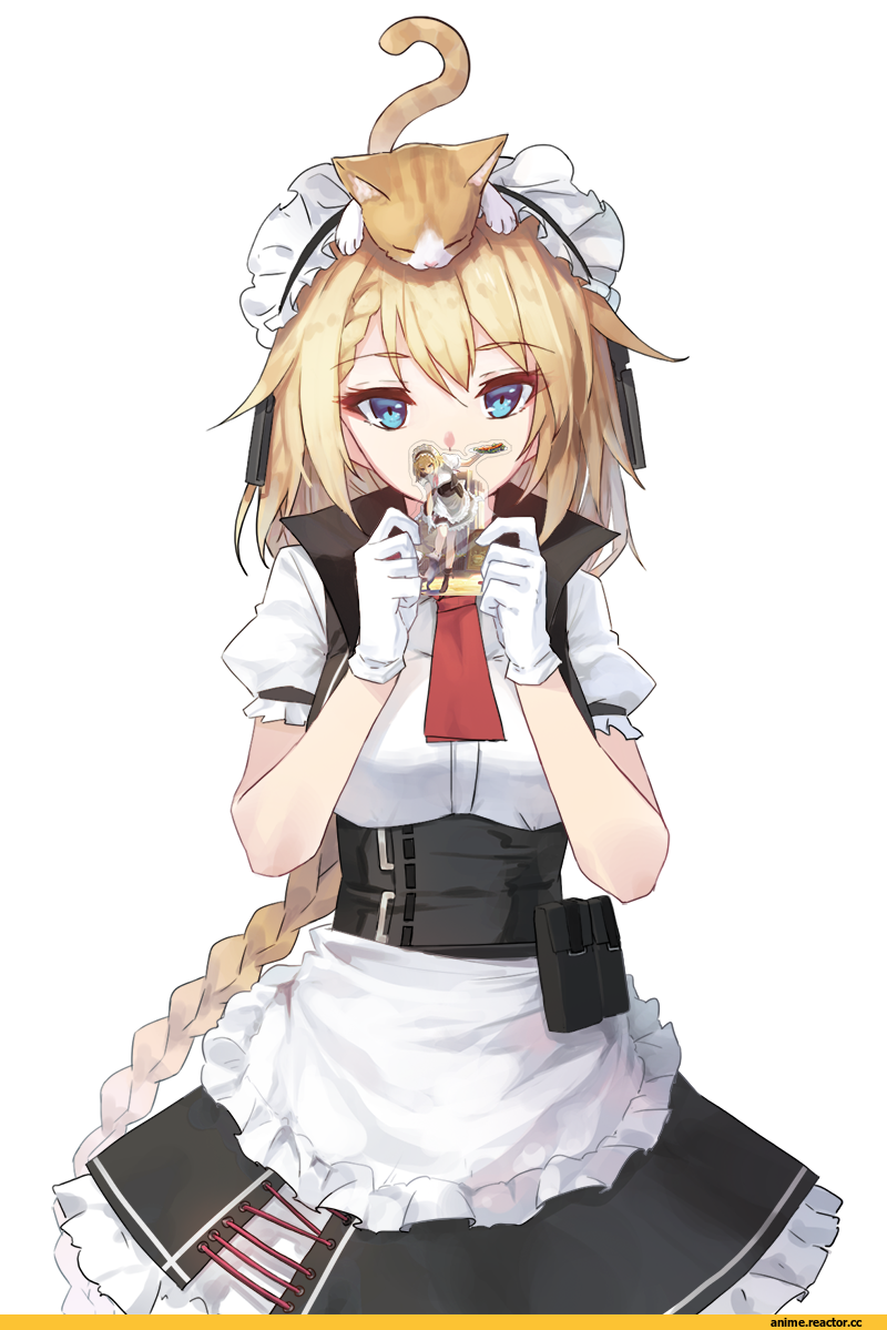 vikpie, Anime Art, artist, Girls Frontline, G36 (Girls Frontline), Maid, Anime