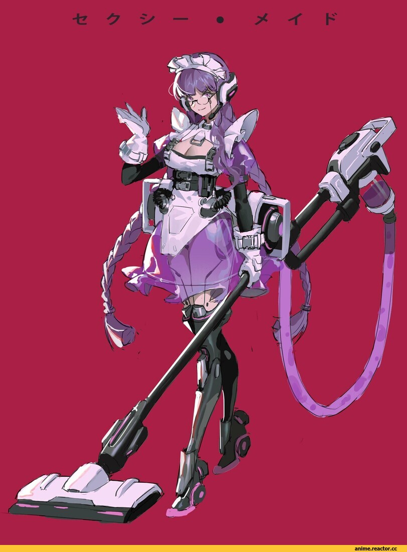 Anime Original, Mecha Musume, Maid, Yu Xiyan, Anime