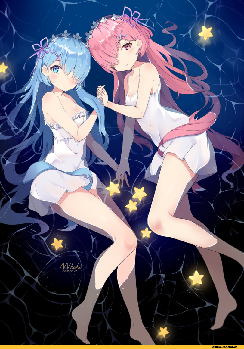 Ram (Re Zero), Re Zero Kara Hajimeru Isekai Seikatsu, Rem (re zero), user ykar2487, Anime