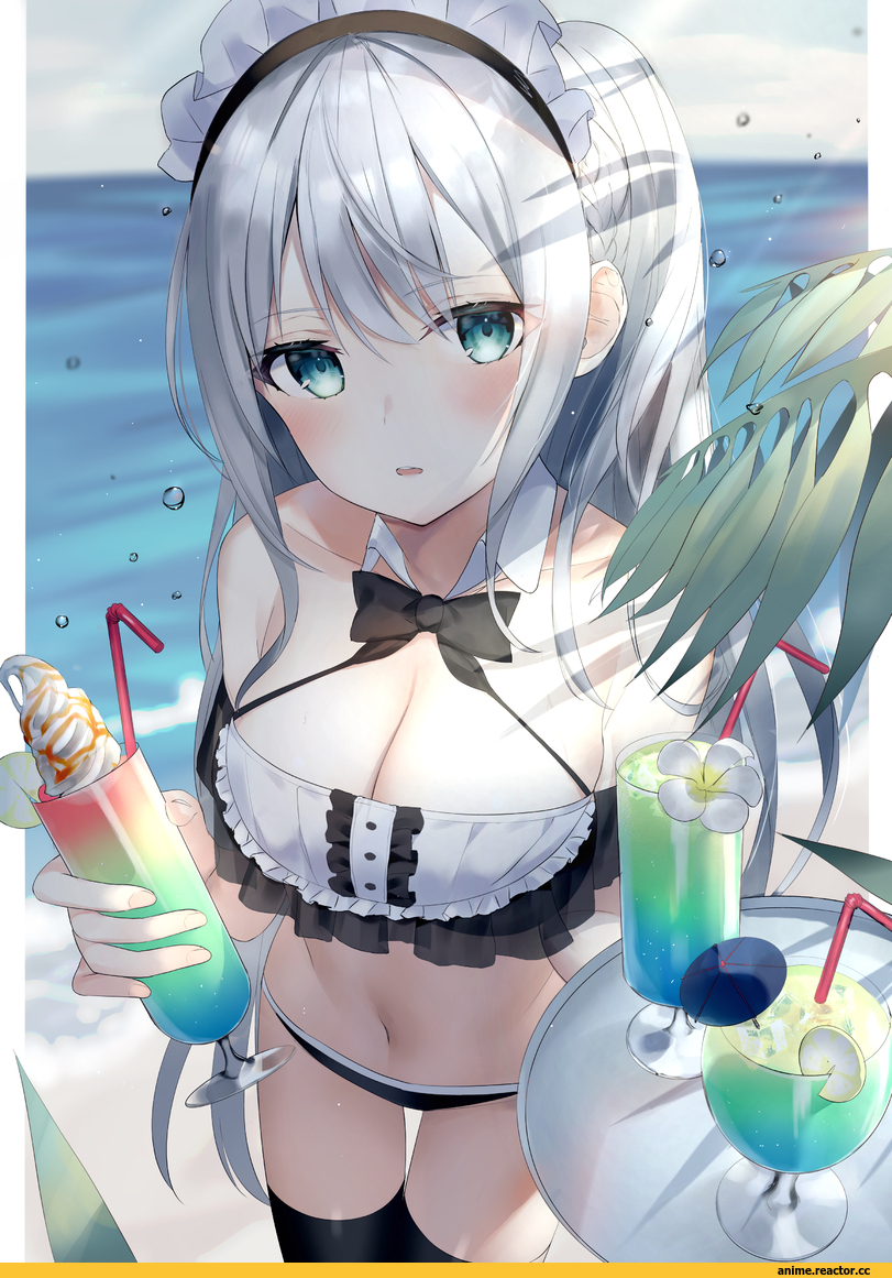 zukan (db tyoutyo), Anime Art, artist, AO, Anime Ero Swim, Anime Ero, Maid, Anime
