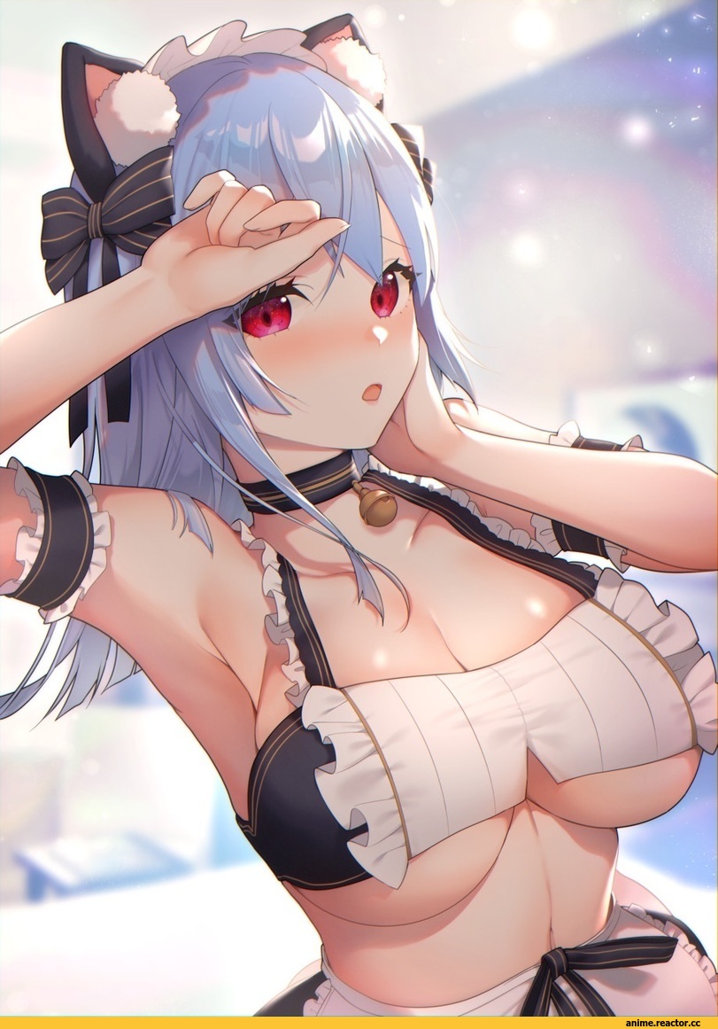 karinto yamada, Anime Art, artist, AO, Anime Ero, nekomimi, Animal Ears, Maid, Anime