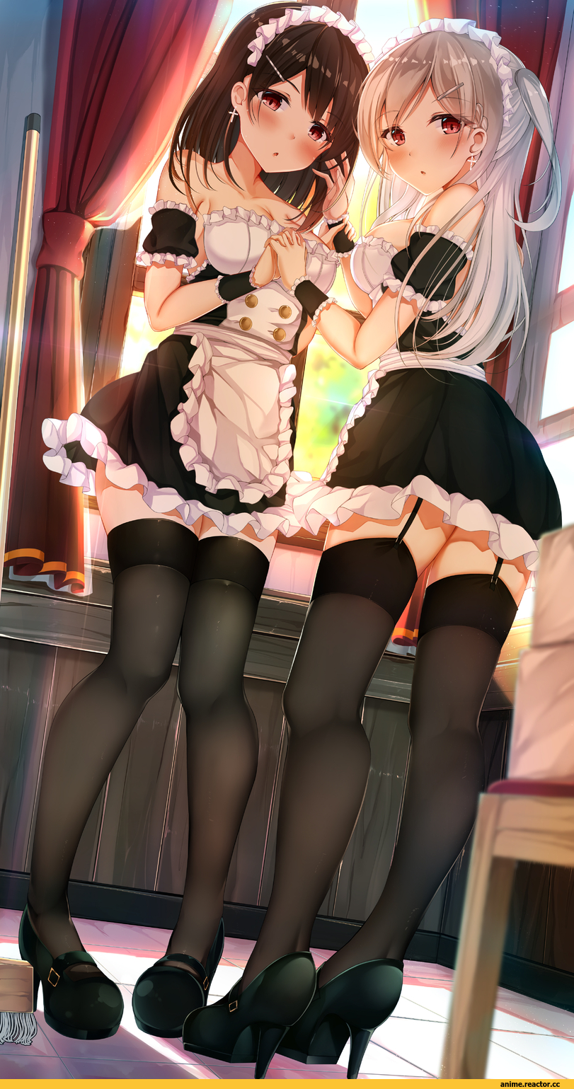hiragi ringo, hiiragi ringo, Anime Art, artist, Maid, AO, Anime