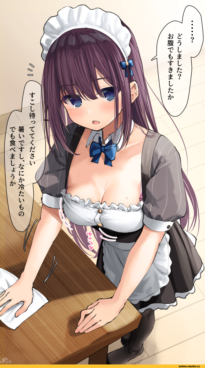 AO, Maid, Ramchi, Anime Art, artist, Anime