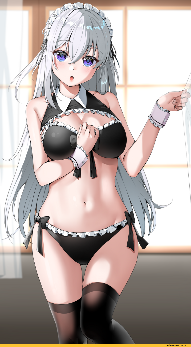 Suzuharu Toufu, Anime Art, artist, AO, Anime Ero Swim, Anime Ero, Maid, Anime