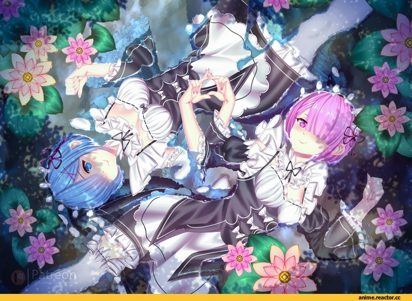 Rem (re zero), Re Zero Kara Hajimeru Isekai Seikatsu, Ram (Re Zero), Saito Ryou, Anime