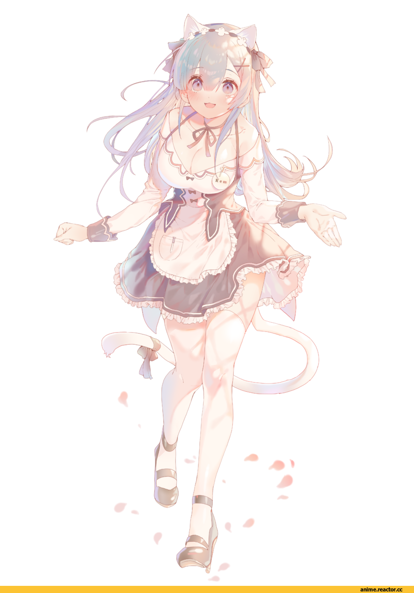 Rem (re zero), Re Zero Kara Hajimeru Isekai Seikatsu, nekomimi, Animal Ears, torano, Anime