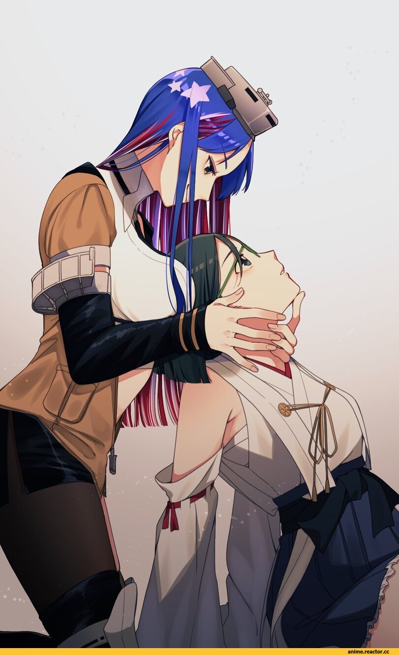Kirishima (Kantai Collection), Kantai Collection, South Dakota (Kantai Collection), tanaka io (craftstudio), Anime