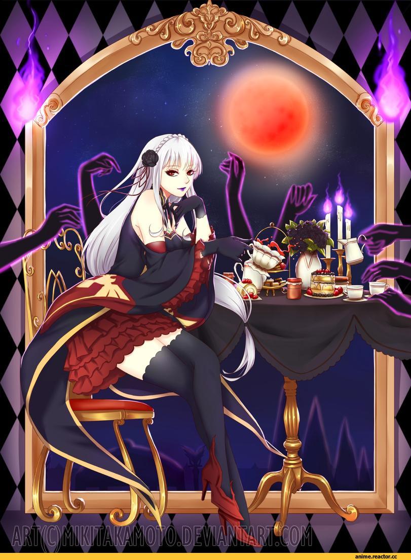 Re Zero Kara Hajimeru Isekai Seikatsu, Emilia (re zero), MikiTakamoto, Satella, Anime