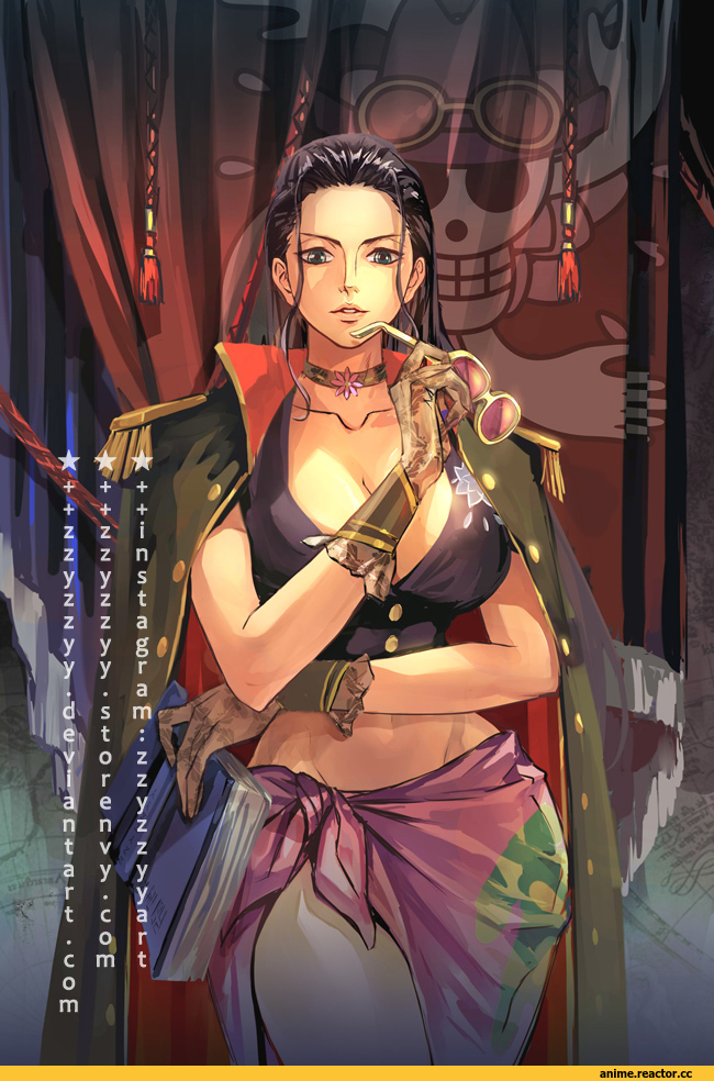 zzyzzyy, Nico Robin, One Piece, Anime Art, artist, art барышня, art, Anime