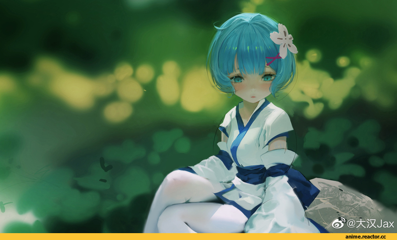 Re Zero Kara Hajimeru Isekai Seikatsu, Rem (re zero), Anime Paint, Anime