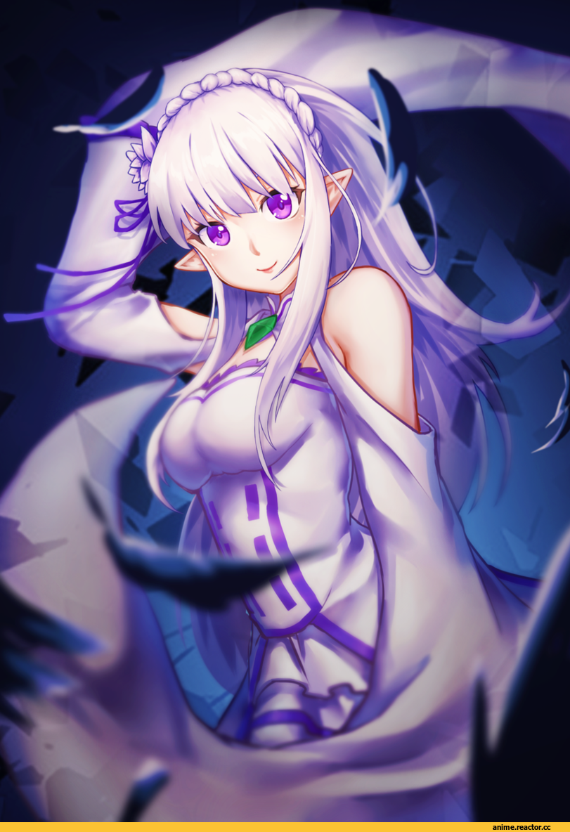 Re Zero Kara Hajimeru Isekai Seikatsu, Emilia (re zero), leikangmin, Anime
