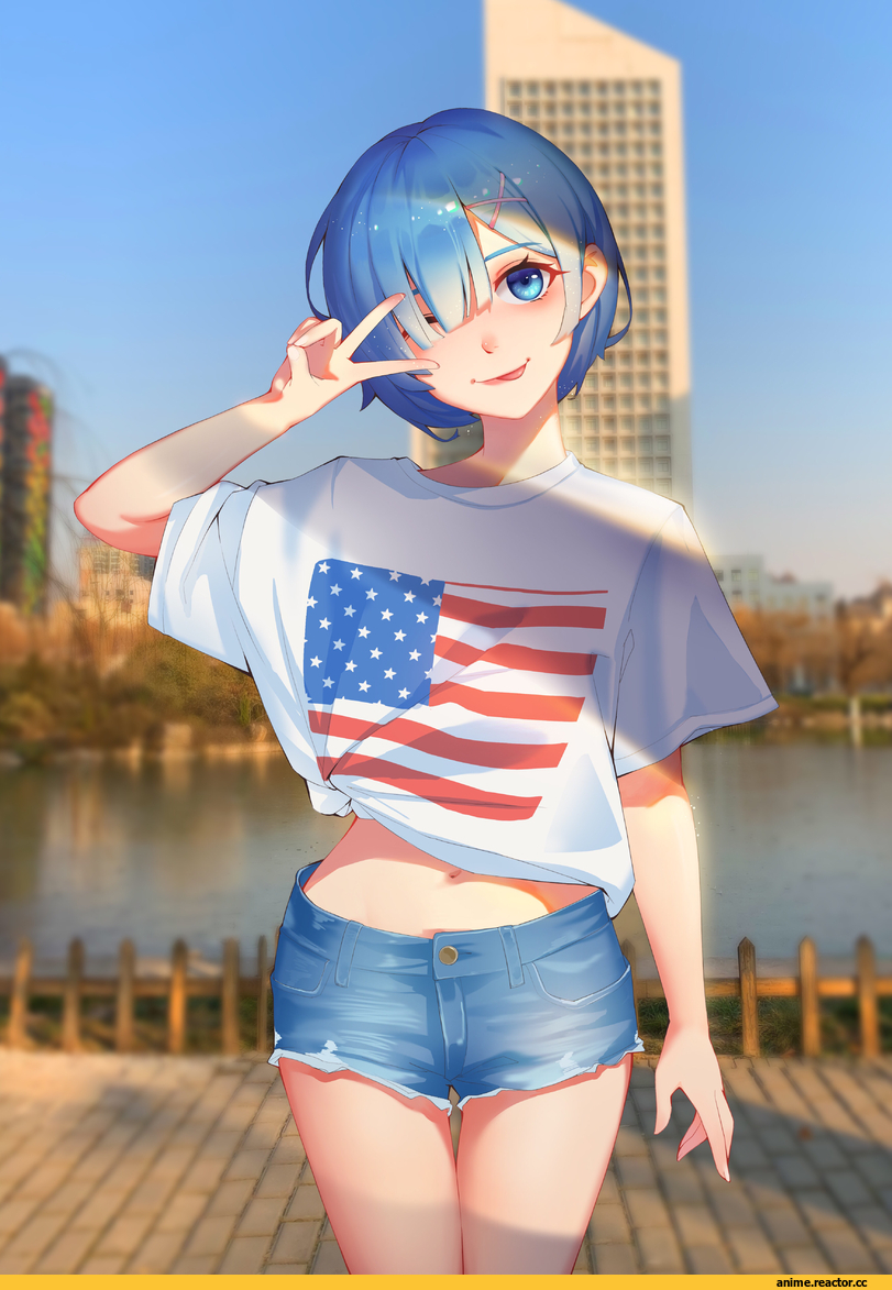 Re Zero Kara Hajimeru Isekai Seikatsu, Rem (re zero), xiaomu (a414171448), Anime
