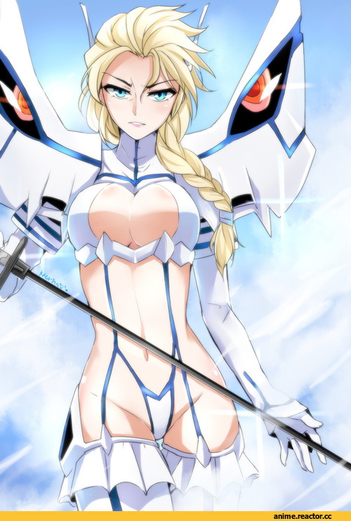 Kill la Kill, Frozen (Disney), фильмы, Kiryuuin Satsuki, Matoi Ryuuko, Elsa (Frozen), Anna (Frozen), арт барышня, красивые картинки, Anime