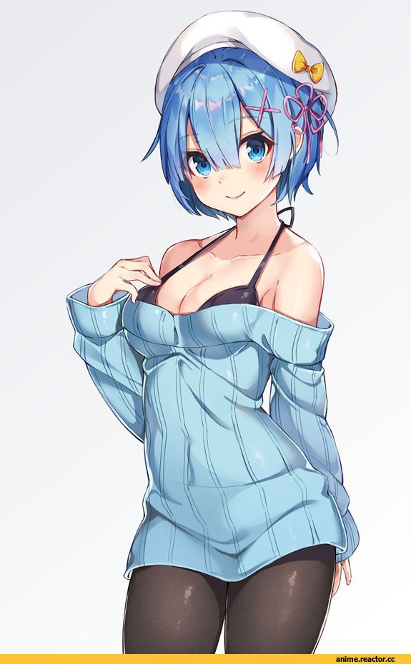 Anime Art, artist, Re Zero Kara Hajimeru Isekai Seikatsu, Rem (re zero), noboru (kamine204136), Anime