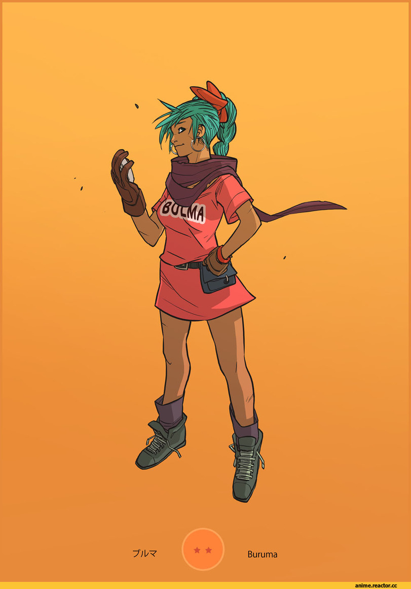 арт барышня, красивые картинки, buruma, Dragon Ball, Bulma, Anime