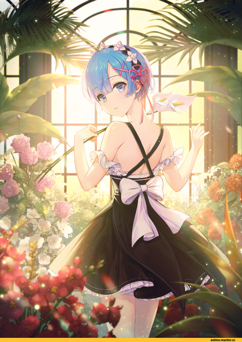 rwael, Anime Art, artist, Rem (re zero), Re Zero Kara Hajimeru Isekai Seikatsu, Anime