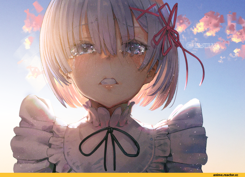 HANI HAYA, Anime Art, artist, Rem (re zero), Re Zero Kara Hajimeru Isekai Seikatsu, Anime