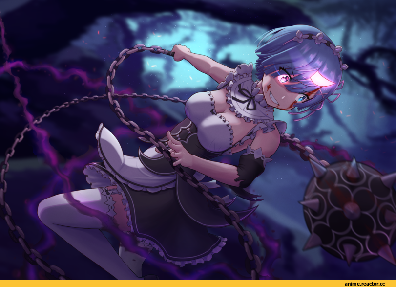 Rem (re zero), Re Zero Kara Hajimeru Isekai Seikatsu, marinesnow, Anime