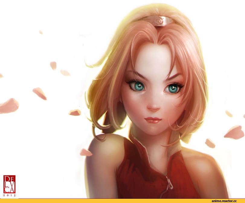 Naruto, Sakura Haruna, арт барышня, красивые картинки, Anime